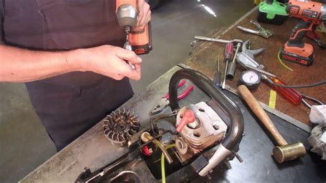 chainsaw crank seal test|troubleshooting crank seals.